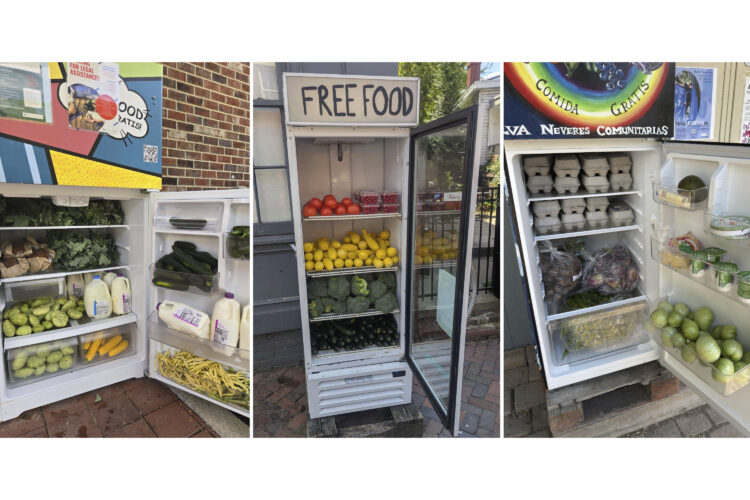 Neighbors help neighbors with resources  like clothing swaps, community fridges